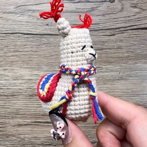 Handmade Amigurumi Crochet Alpaca Llama Plushie